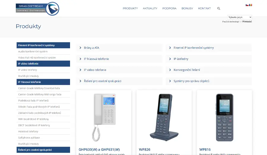 Grandstream.cz